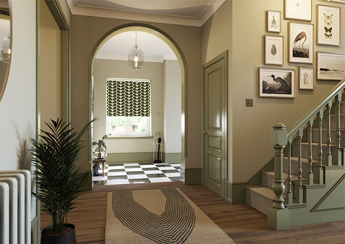 Orla Kiely Botanica Stem, Green - Roller Blind - Image 7